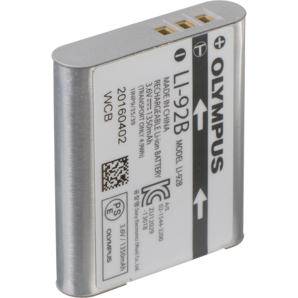 OM SYSTEM LI-92B Rechargeable


 Lithium-Ion Battery OEM 
ORIGINAL