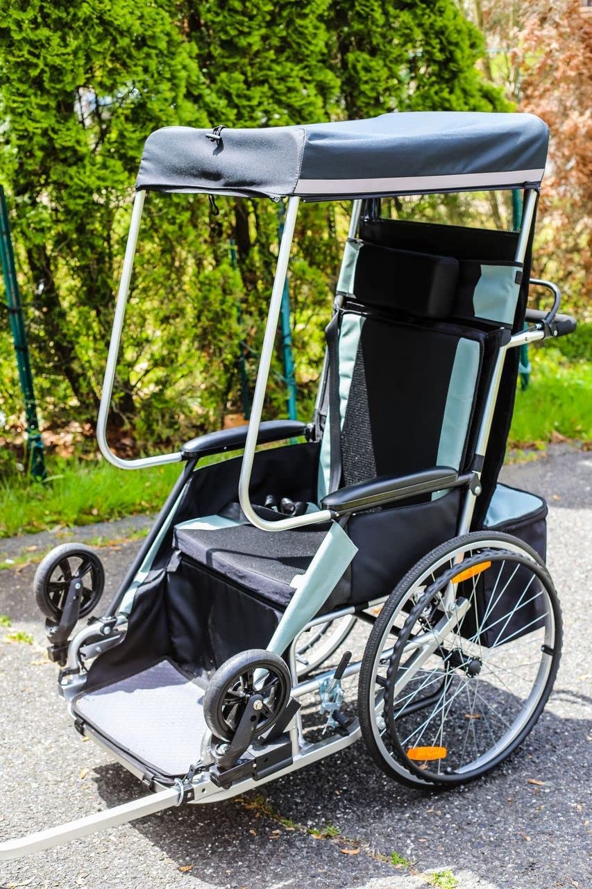 PediCruiser - Adult Bike Trailer + Adult Stroller Wheelchair