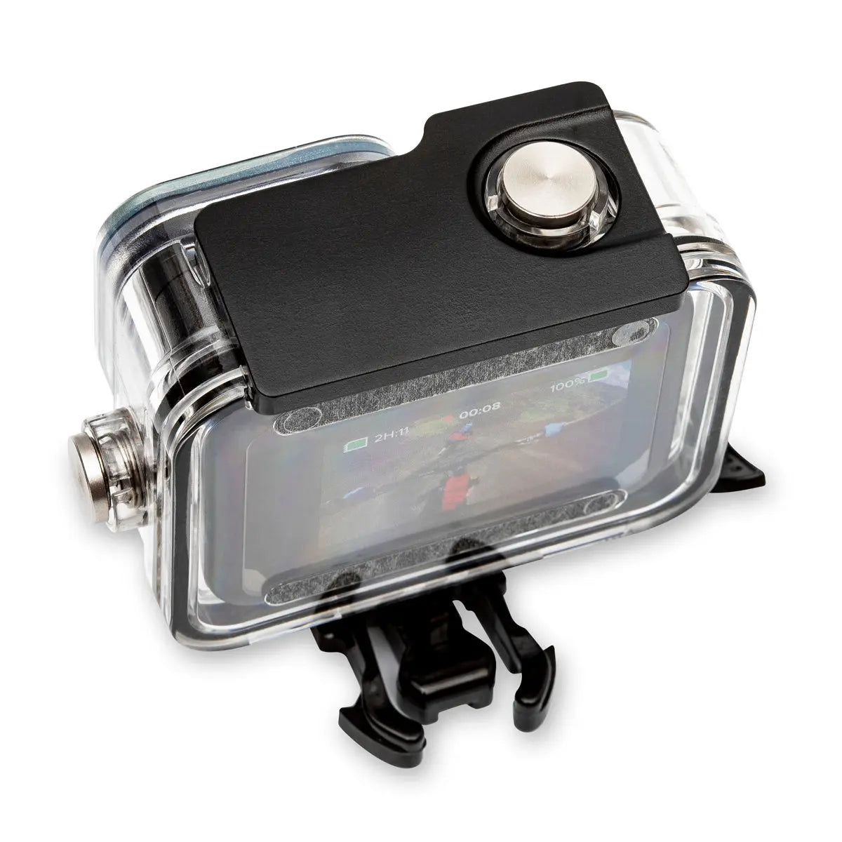 45m/147ft Waterproof Housing Transparent Protective Case for GoPro HERO8 Ultimaxx