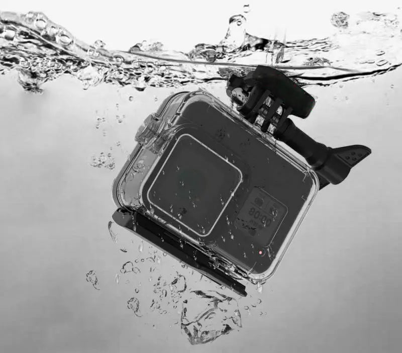 45m/147ft Waterproof Housing Transparent Protective Case for GoPro HERO8 Ultimaxx