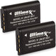 2x NP-BX1 Replacement Batteries for Sony Cyber-Shot DSC-RX100 RX100 RX1 Camera Ultimaxx