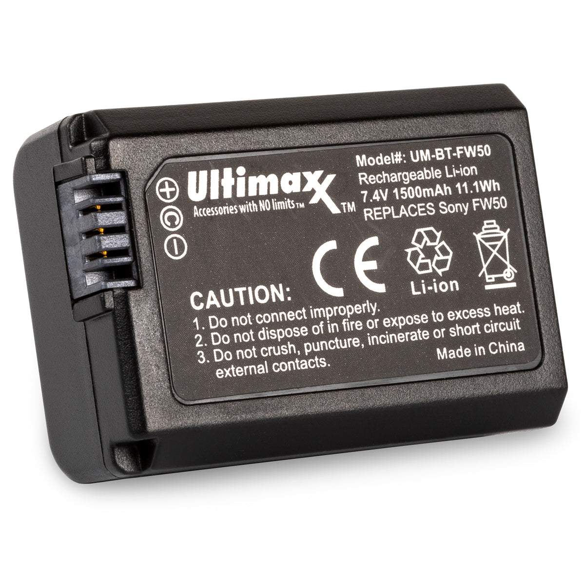 Batterie de remplacement NP-FW50 NPFW50 pour Sony a6000 a5000 a6300 Alpha a7II a7R a7S