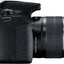 Canon EOS 2000D / Rebel T7 18-55mm + 75-300mm + 500mm 30 Piece Accessory Bundle Canon