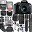 Canon EOS 2000D / Rebel T7 18-55mm + 75-300mm + 500mm 30 Piece Accessory Bundle Canon