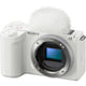Sony ZV-E10 II Mirrorless Camera (White) - ZVE10M2W Sony