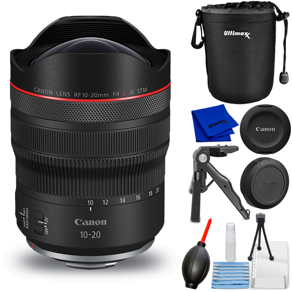 Canon RF 10-20mm f/4 L IS STM Lens Bundle 2