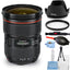 Objectif zoom Canon EF 24-70 mm f/2,8L II USM (noir) 5175B002 - Ensemble d'accessoires 7 pièces