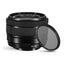 Fujifilm XC 15-45mm f/3.5-5.6 OIS PZ Lens (Black) + UV Filter - New in White Box Fujifilm
