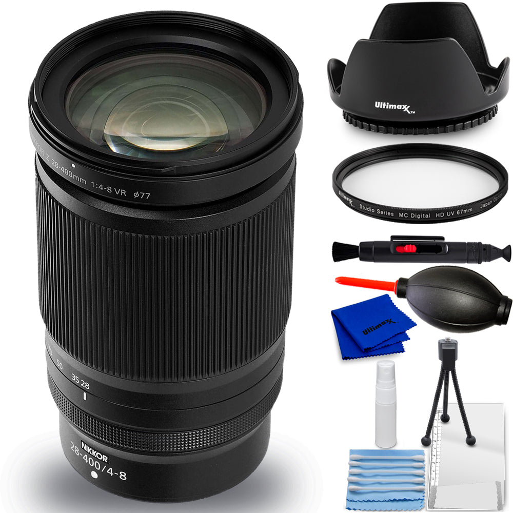 Nikon NIKKOR Z 28-400mm f/4-8 VR Lens Bundle 1