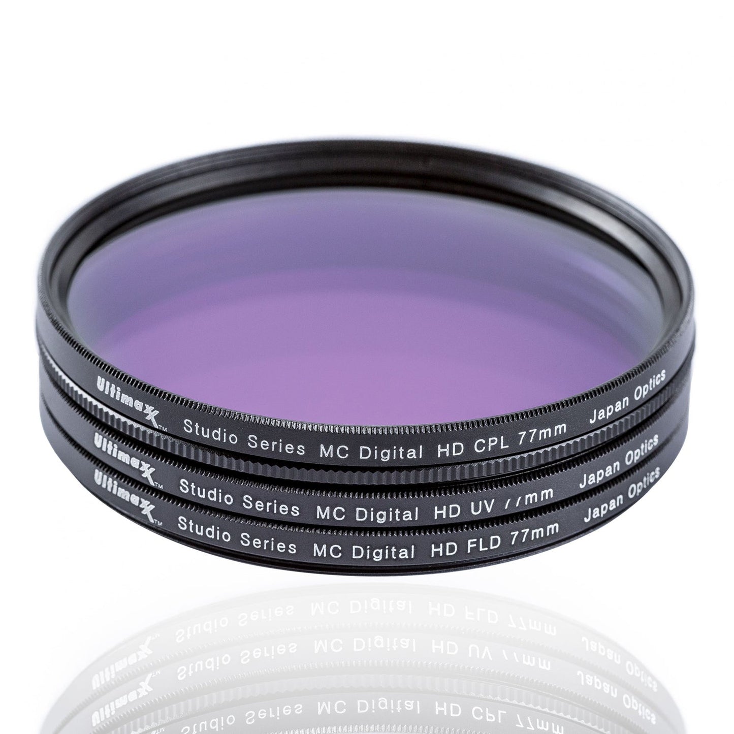 Ultimaxx 3-Piece Multi-Coated HD 86mm Filter Kit (UV, CPL, FLD) for DSLR Camera Ultimaxx