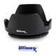 ULTIMAXX Polaroid Tulip Camera Threaded Lens Hood 62mm (Prevents Lens Flare) Ultimaxx