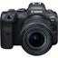 Appareil photo sans miroir Canon EOS R6 avec objectif 24-105 mm f/4-7.1 + BATTERIE EXT + Kit 64 Go