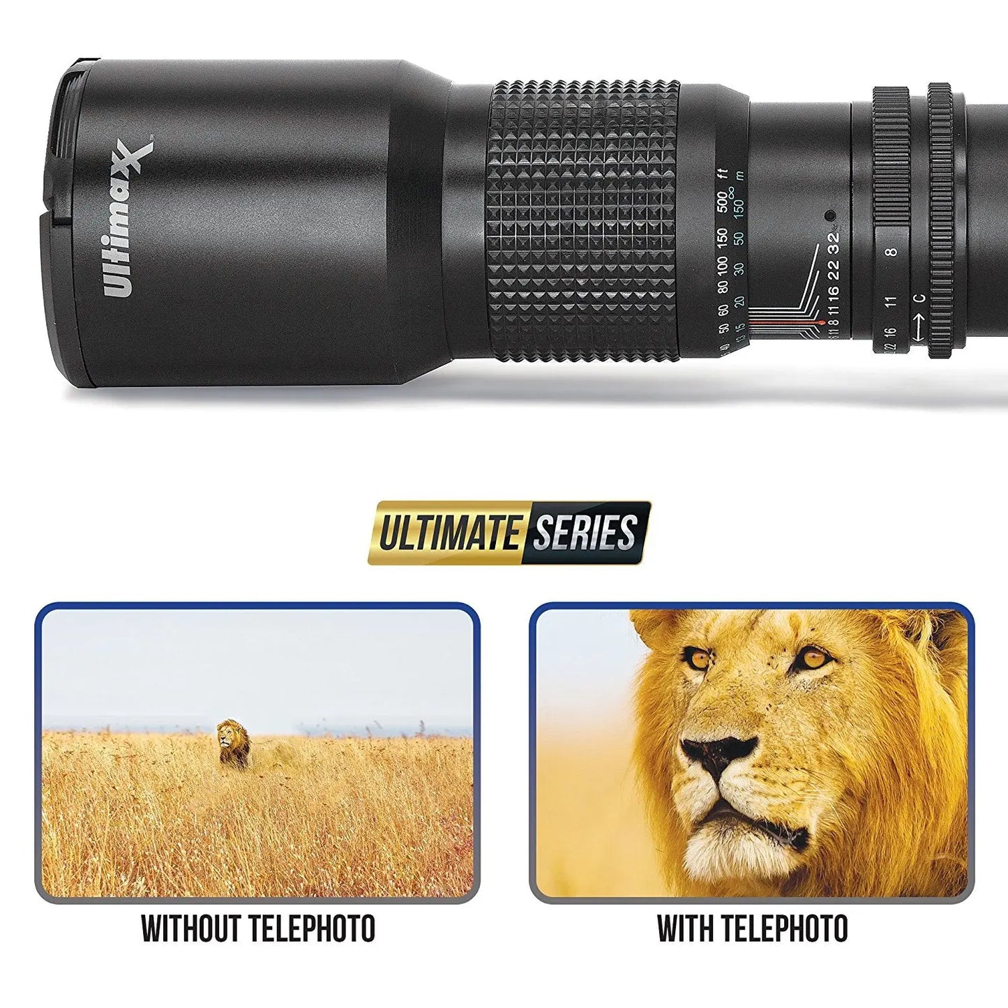 Canon EOS 2000D/Rebel T7 18-55mm III + 75-300mm + 500mm + 420-800mm - 64GB Kit Canon