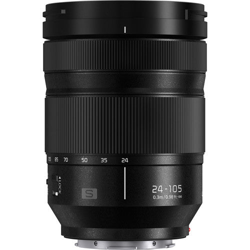 Objectif Macro OIS Panasonic Lumix S 24-105 mm f/4 S-R70300 - Ensemble d'accessoires 7 pièces