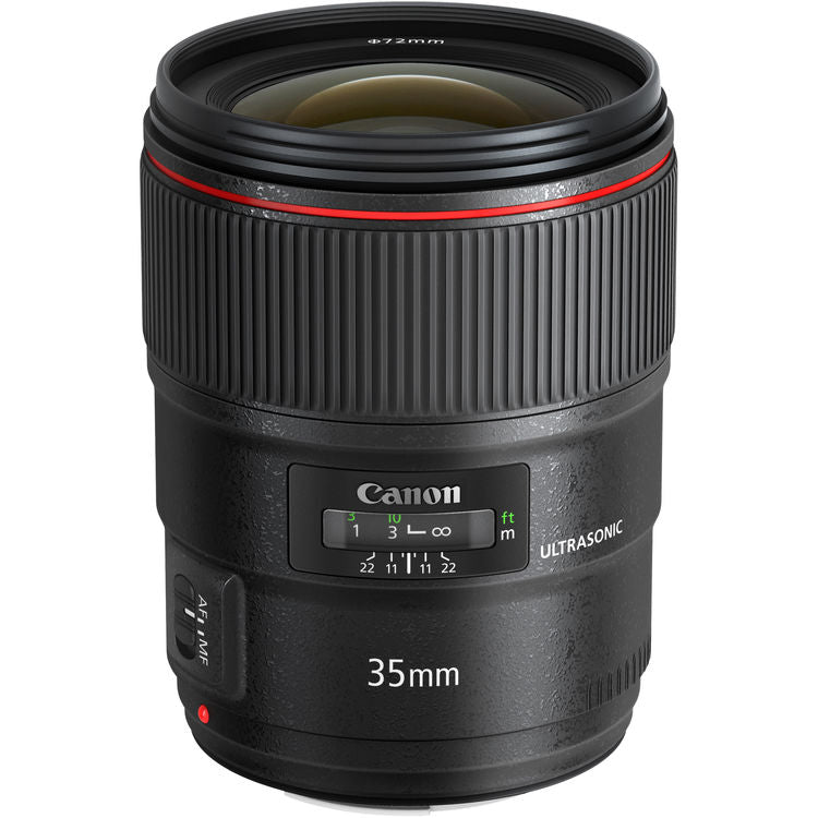 Objectif Canon EF 35 mm f/1.4L II USM 9523B002 - Ensemble d'accessoires 7 pièces