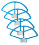 DJI Phantom 1 2 3 Quick Release Propeller Guard (Blue, Set of 4) Ultimaxx