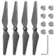 2 Pairs Grey 9450 9" Self-Tightening Propeller For DJI Phantom 4 BRAND NEW Ultimaxx