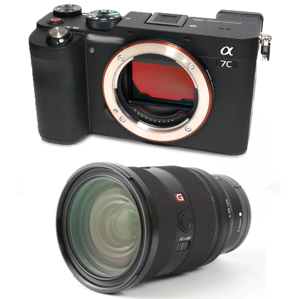 Sony Alpha a7C Mirrorless Digital Camera and FE 24-70mm f/2.8 GM II Lens