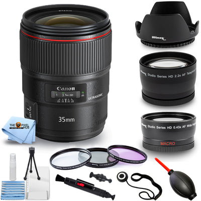 Objectif Canon EF 35 mm f/1.4L II USM 9523B002 - Lot d'accessoires 10 pièces