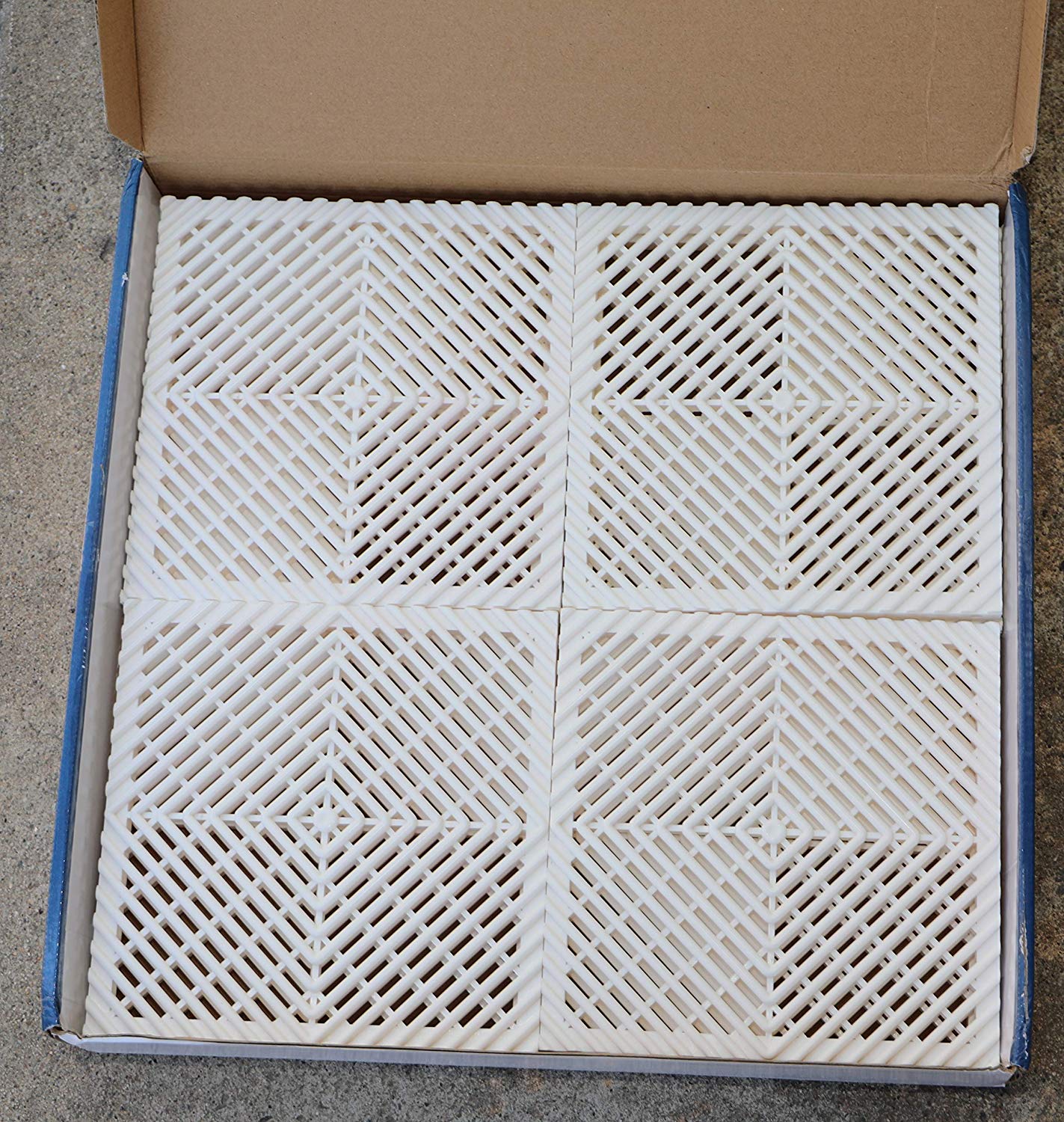 Ready Covers Radiator Cover (WHITE - 12 Tiles, 60 Pegs)