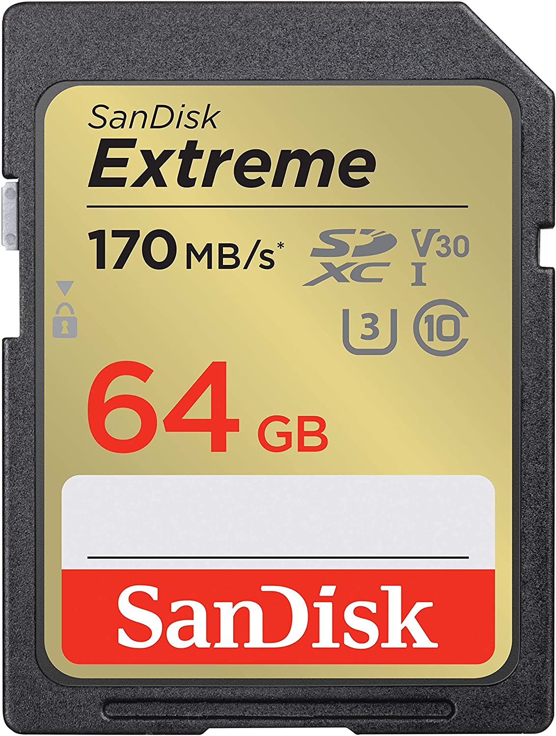 SanDisk 64GB Extreme UHS-I SDXC Memory Card - SDSDXV2-064G-GNCIN