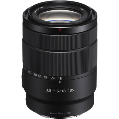 Sony E 18-135mm f/3.5-5.6 OSS Objectif Bundle 1