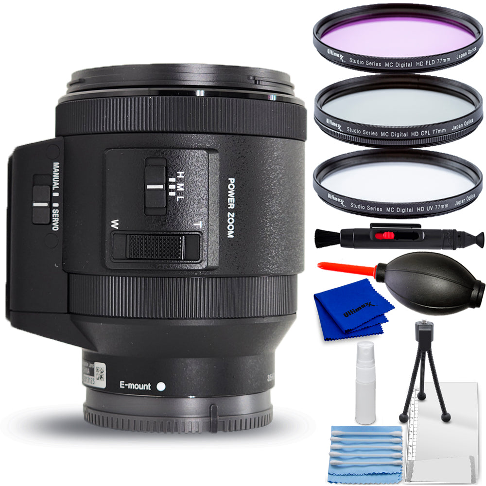 Objectif Sony E PZ 18-200 mm f/3.5-6.3 OSS SELP18200 - Ensemble d'accessoires 6 pièces