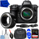 Nikon Z8 Mirrorless Camera and Nikon FTZ II Mount Adapter - 7PC Accessory Bundle Nikon