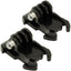 Lot de 2 boucles de fixation standard de base pour GoPro HERO10 9 8 7 6 5 4 3 3+ (noir)