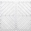 Ready Covers Radiator Cover (WHITE - 12 Tiles, 60 Pegs)