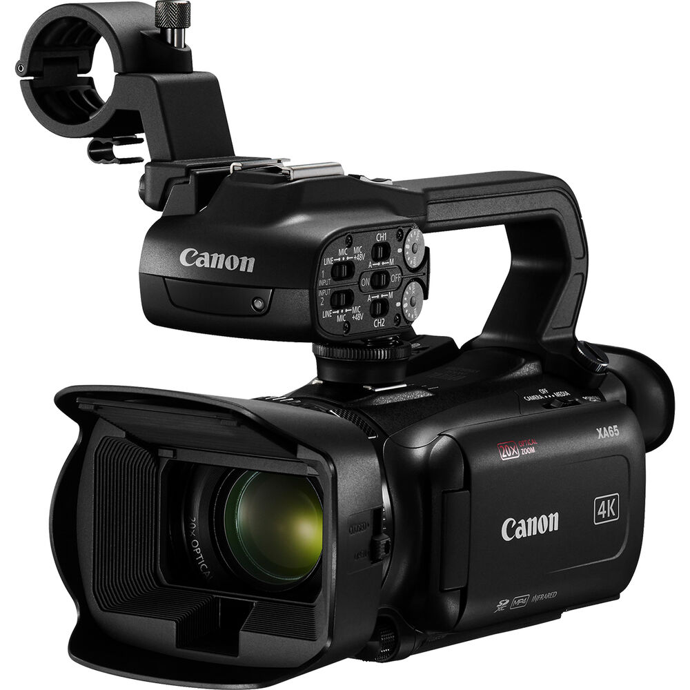 Canon XA65 Professional UHD 4K Camcorder PAL 5732C002 - 7PC Accessory Bundle Canon