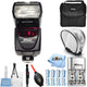 Flash Nikon SB-700 AF avec 4 piles AA + chargeur + diffuseur