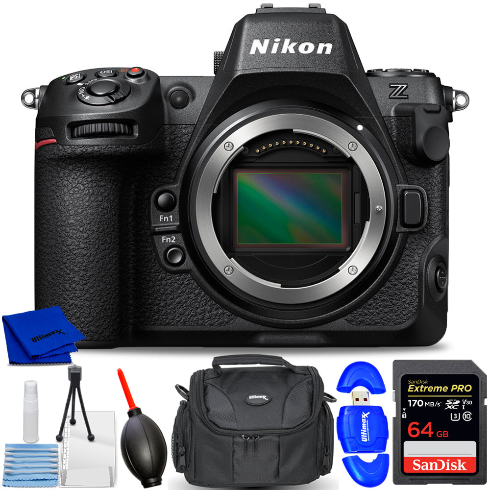 Nikon Z8 Mirrorless Camera 1695 - 7PC Accessory Bundle