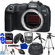 Canon EOS R8 Mirrorless Camera 5803C002 - 12PC Accessory Bundle Canon