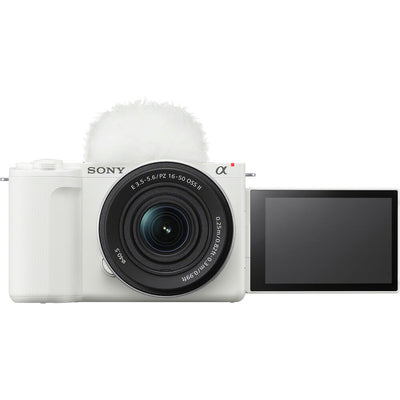 Sony ZV-E10 II Mirrorless Camera with 16-50mm Lens (White) - ZVE10M2KW