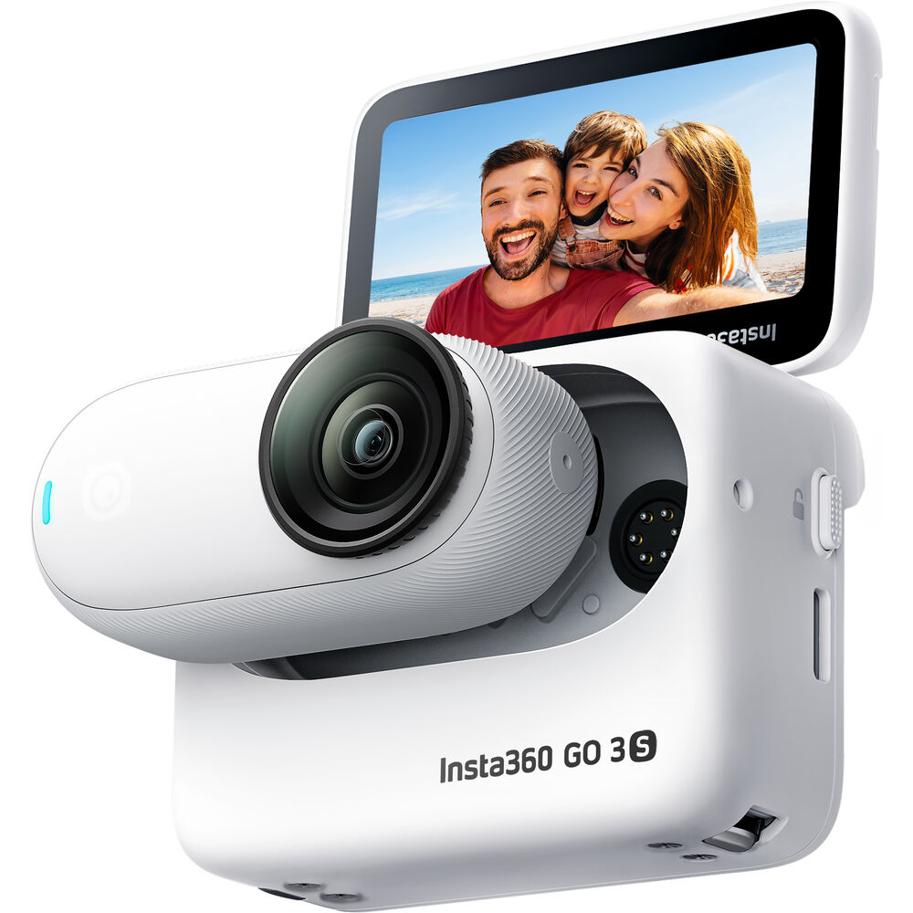 Insta360 GO3 S Standard Edition (Arctic White, 128GB) - CINSAATA