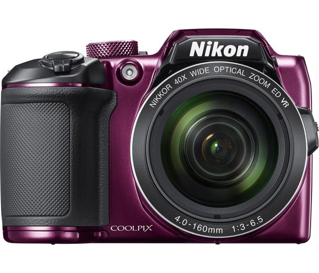 Nikon COOLPIX B500 Digital Camera (Purple) Bundle 1