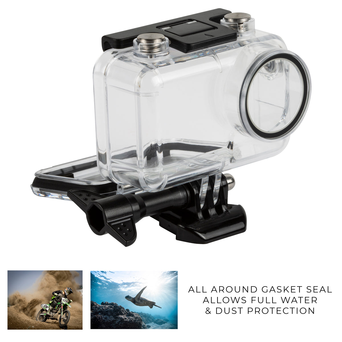 40M/120FT Waterproof Underwater Case Protective Housing Mount - DJI Osmo Action