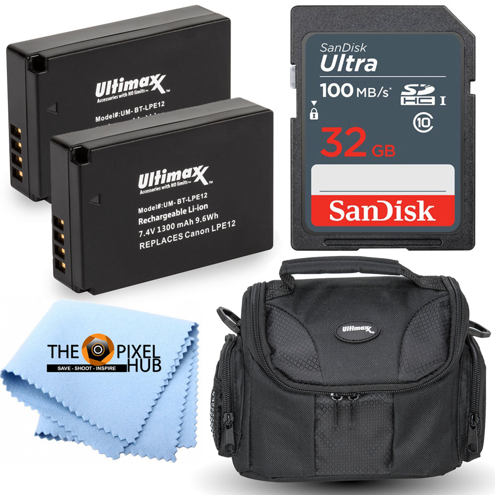 Kit d'accessoires de démarrage pour Canon SX70 EOS M50 M50 II SL1 M100 M200