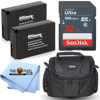 Kit d'accessoires de démarrage pour Canon SX70 EOS M50 M50 II SL1 M100 M200