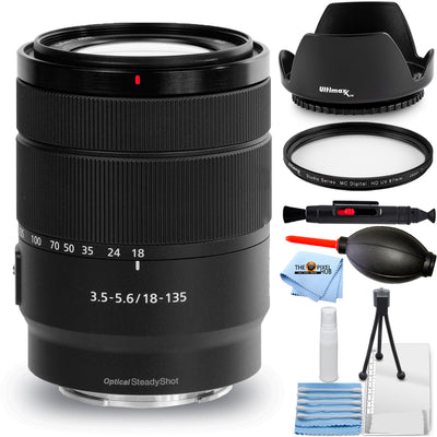 Sony E 18-135mm f/3.5-5.6 OSS Objectif Bundle 1