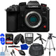Panasonic Lumix GH7 Mirrorless Camera (Body) DC-GH7BODY - 12PC Accessory Bundle Panasonic