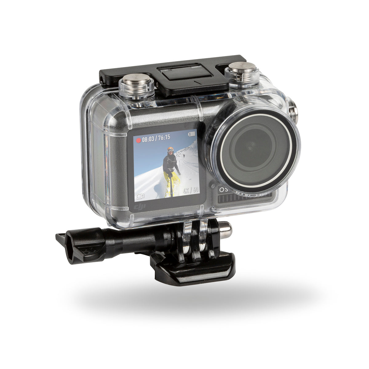 40M/120FT Waterproof Underwater Case Protective Housing Mount - DJI Osmo Action