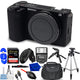Sony ZV-E10 II Mirrorless Camera (Black) ZVE10M2B - 12PC Accessory Bundle Pixel Hub