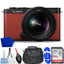 Panasonic Lumix S9 Mirrorless Camera with S 20-60mm Lens (Crimson Red) Bundle