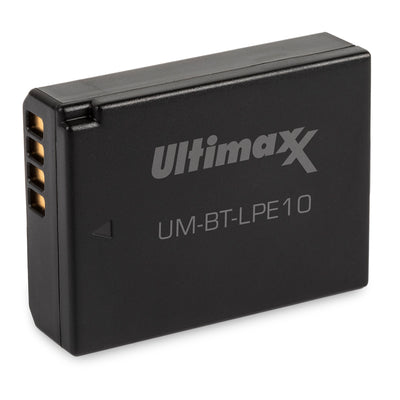 ULTIMAXX Replacement Battery for Canon LP-E10 LPE10 - 1600mah