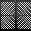 Ready Covers Radiator Cover (CHARCOAL - 48 Tiles, 250 Pegs)