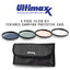 ULTIMAXX Kit de filtres HD multicouches 105 mm, 4 pièces, 105 mm (UV, CPL, réchauffement, FLD)