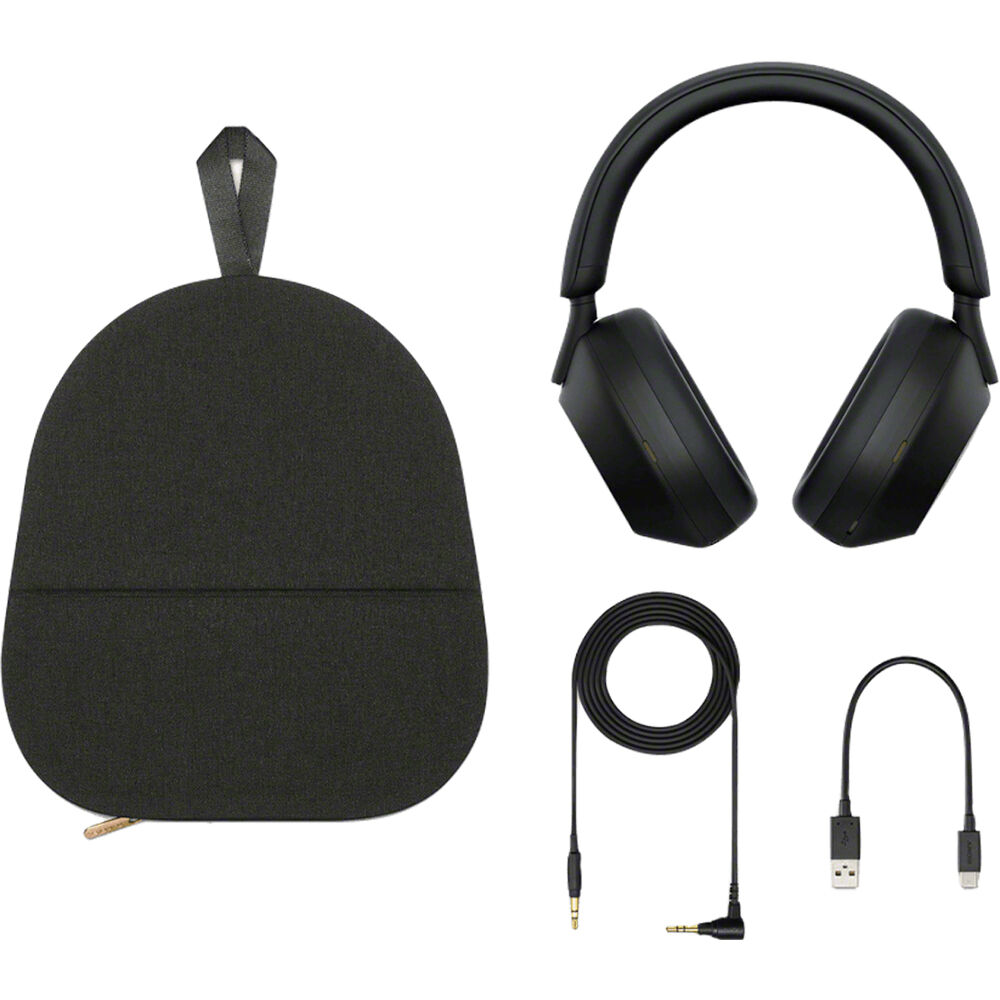 Sony WH-1000XM5 Casque supra-auriculaire sans fil à réduction de bruit (noir)