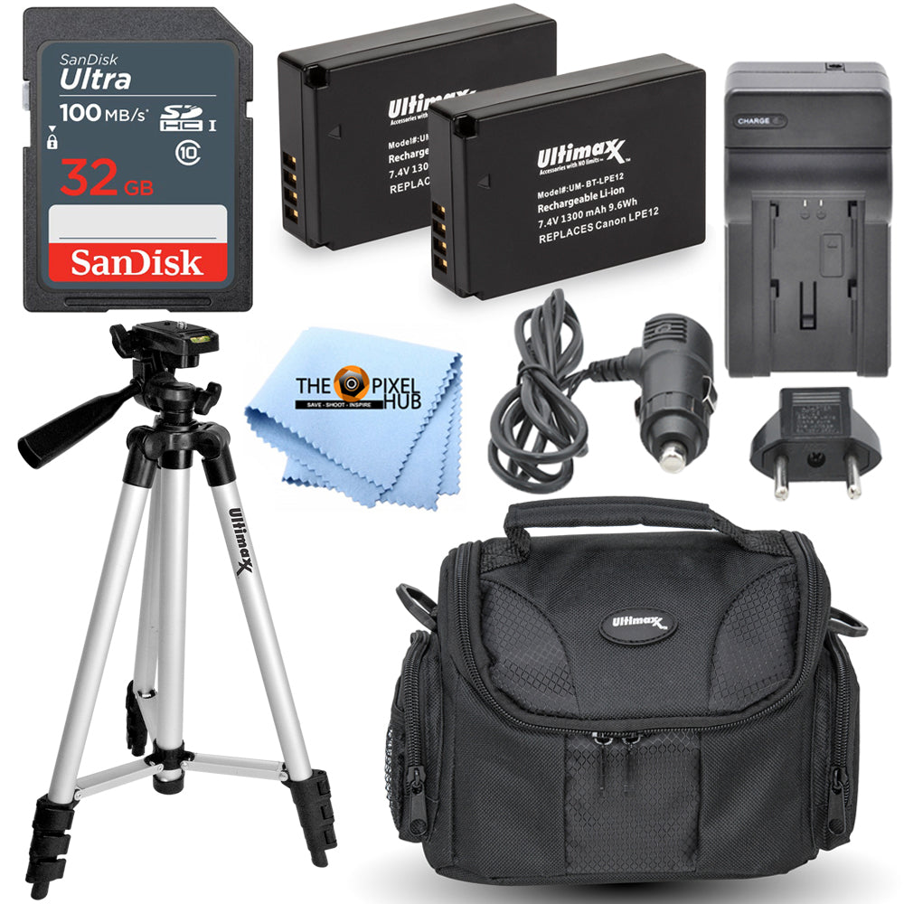 Kit d'accessoires pour Canon SX70 EOS M50 M50 II SL1 M100 M200